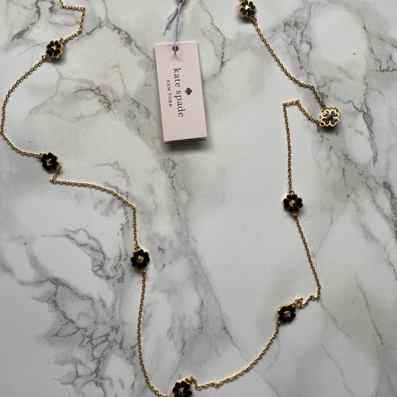 Kate Spade - Spades & studs necklaces a little 17 1-2 inches long. - Picture 3 of 7